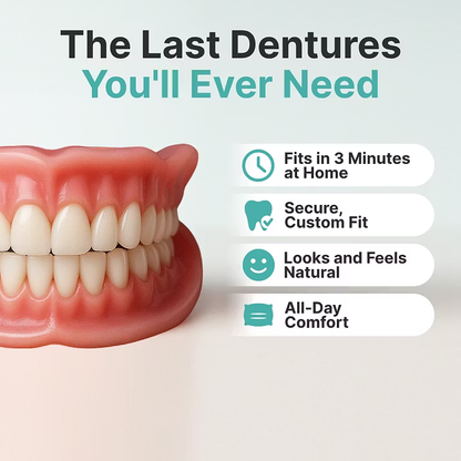 LUMIVO™ Custom-Fit Dentures ⏰ ENDS TODAY • 70% OFF | Smile with Confidence