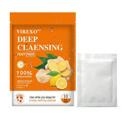 Ginger foot pads, foot care