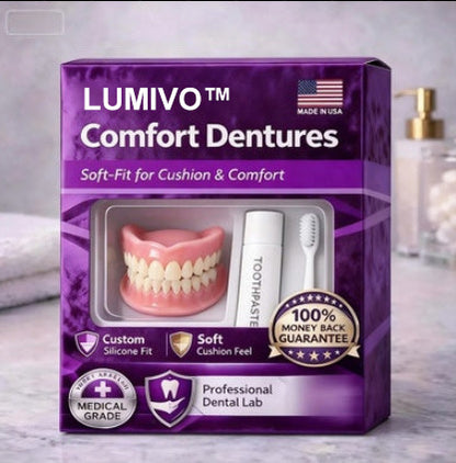 LUMIVO™ Custom-Fit Dentures ⏰ ENDS TODAY • 70% OFF | Smile with Confidence