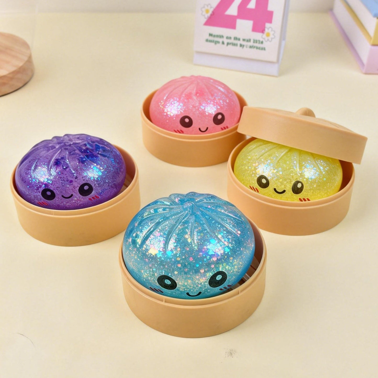 Mystery Dumpling Squishy - mystery colors