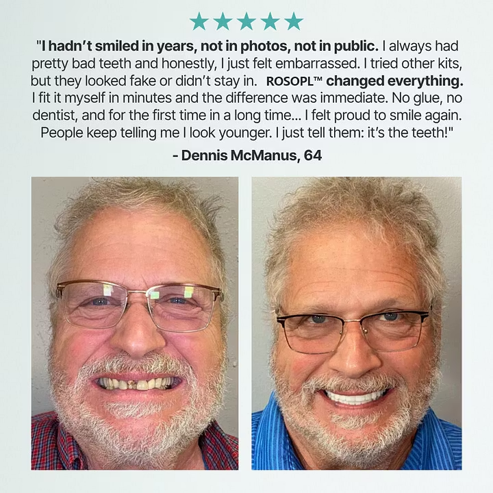 LUMIVO™ Custom-Fit Dentures ⏰ ENDS TODAY • 70% OFF | Smile with Confidence