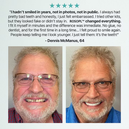 LUMIVO™ Custom-Fit Dentures ⏰ ENDS TODAY • 70% OFF | Smile with Confidence