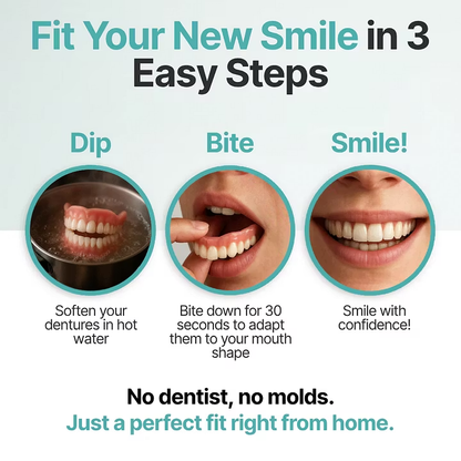 LUMIVO™ Custom-Fit Dentures ⏰ ENDS TODAY • 70% OFF | Smile with Confidence