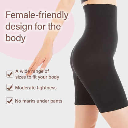 VEIMIA High-waist Shapewear Shorts Easy Take On & Off For Comfort Tummy Control & Hip Lifting Without Pressure