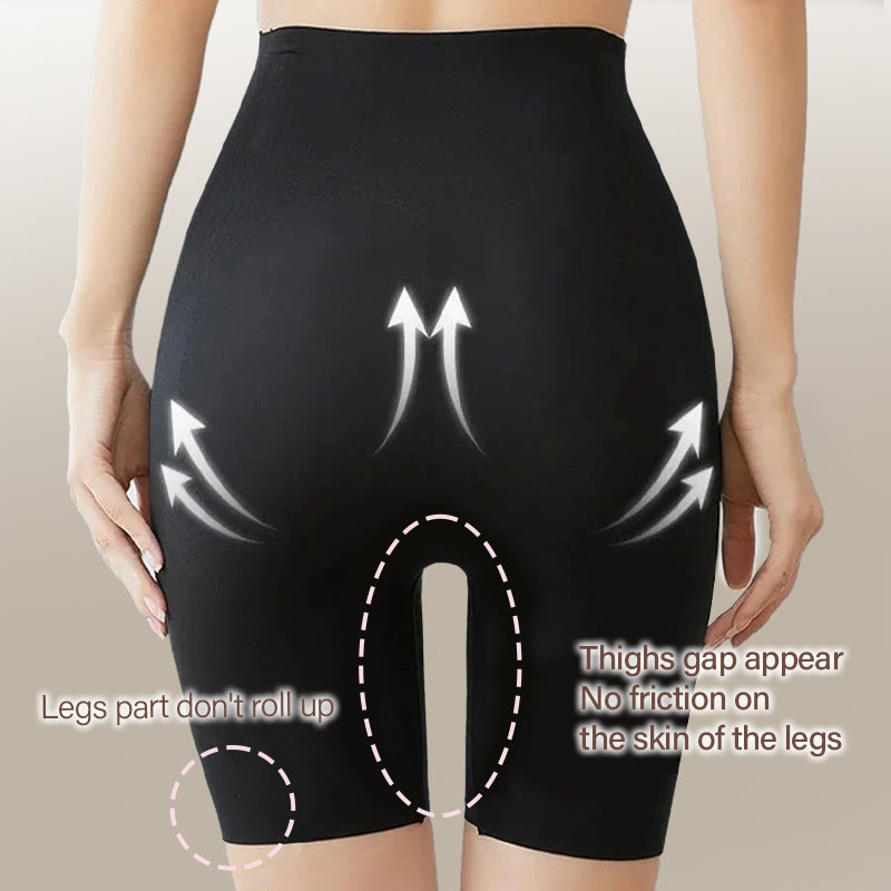 VEIMIA High-waist Shapewear Shorts Easy Take On & Off For Comfort Tummy Control & Hip Lifting Without Pressure